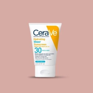 CeraVe Face Sheer Tint Hydrating Mineral Sunscreen SPF 30